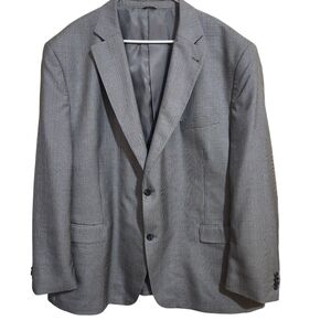 NWT Oak Hill black white houndstooth relaxer suit jacket blazer big and …
